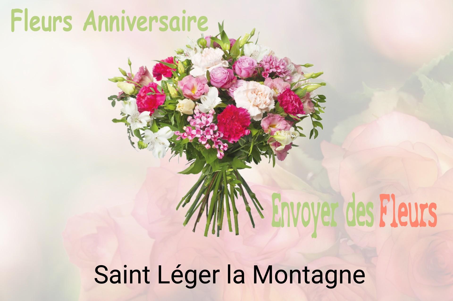 Bouquet de fleurs d’anniversaire livré à Saint-Léger-la-Montagne