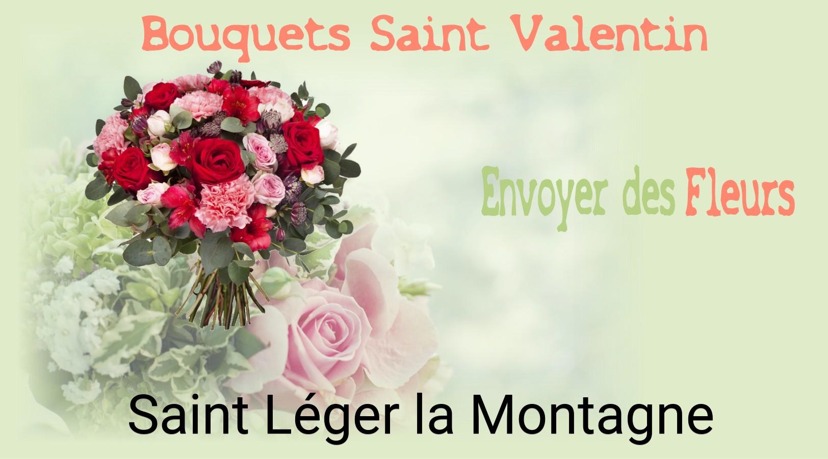 Roses de Saint-Valentin livrées à Saint-Léger-la-Montagne